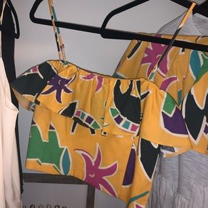 Zara set! Crop top & skort.